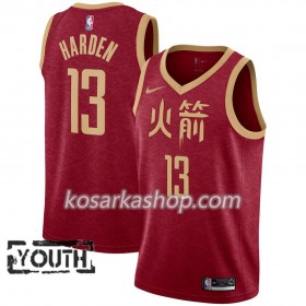 Dres Houston Rockets James Harden 13 Nike 2018-19 City Edition Crvena Swingman - Dječji